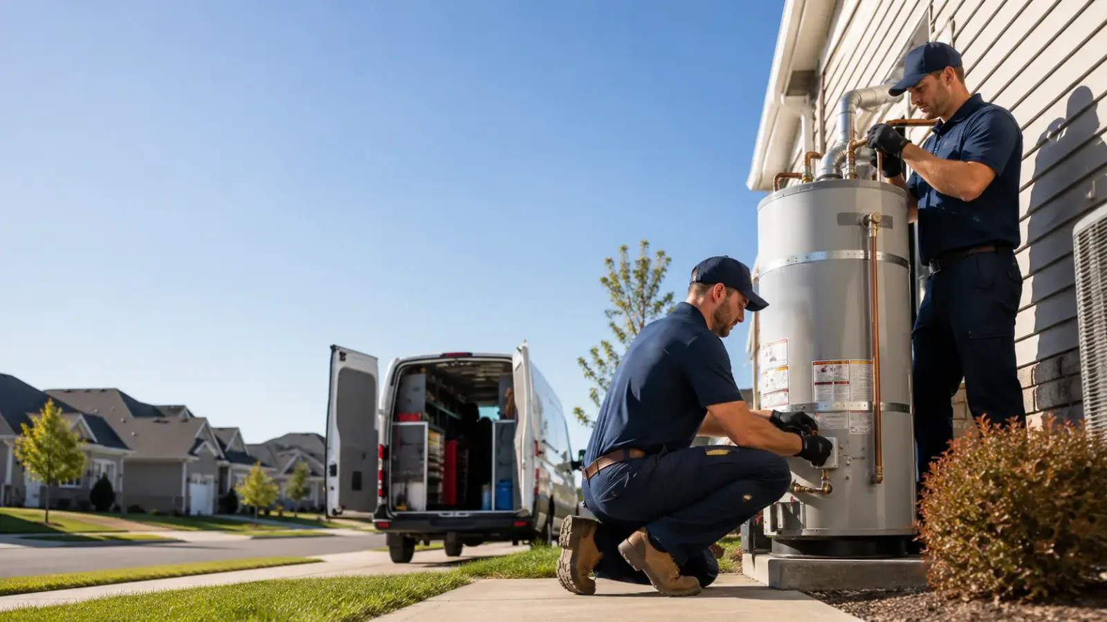 Water Heater Installation in Claremont, IL